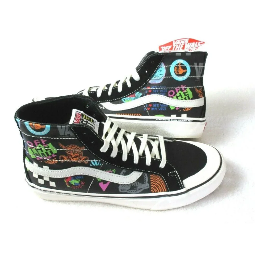 COPY - Vans Mens Sk8-Hi 138 Decon V66 Logo Canvas Classic Skate shoes Size 9.5 … - Picture 6 of 6